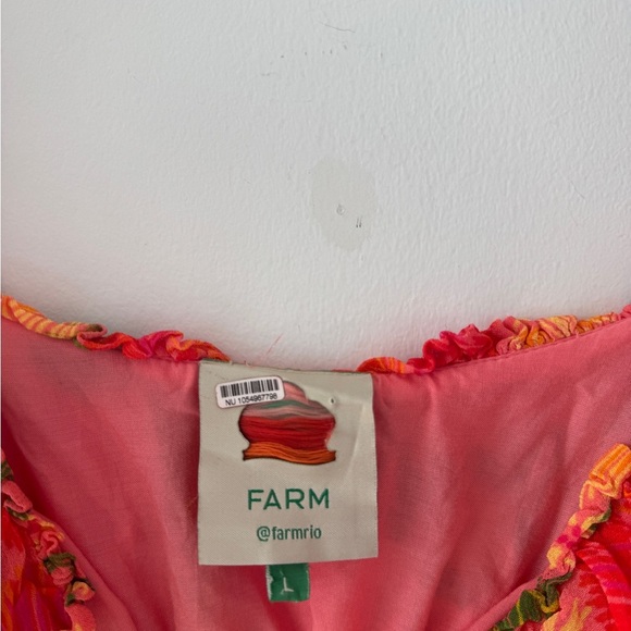 FARM RIO Blooming Floral Maxi Dress L - Picture 10 of 10